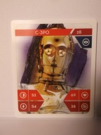 STAR WARS Kaufland karta 28 C-3PO