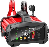 Prostownik samochodowy do akumulatorów z rozruchem 12V 24V 25A AGM Booster