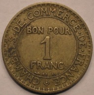 FRANCJA - 1 frank 1923