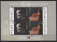 PL 2006 Fi Bl.200 ** Wsp.rzeźba - Igor Mitoraj. Jak na skanie.Stan BDB.