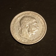 1 KORONA / SREBRO / 1893 r.