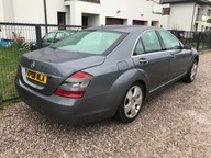 podsufitka mercedes w 221 krótki szary materiał super