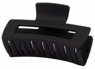 KLAMRA DO WŁOSÓW SPINKA SZCZĘKA PROSTOKĄTNA CZARNA KLAMERKA