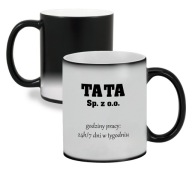 Kubek dla TATY magiczny Dzień Ojca urodziny na prezent
