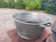 Balia stara wanna ocynk ocynkowana vintage BOHO