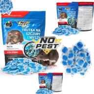 TRUTKA NA SZCZURY MYSZY GRYZONIE TRUCIZNA PASTA MOCNY ŚRODEK NO PEST 1KG
