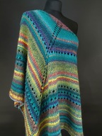 Chusta hand made wełna akryl