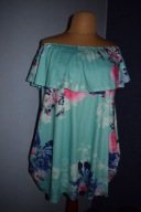 SUKIENKA HISZPANKA W KWIATY Z KIESZENIAMI MINI_46