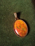 Piękny stary medalik z JERUSALEM