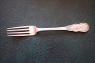 Stary widelec srebrny 49.85 g 1860 rok!!!