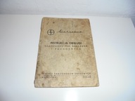 INSTRUKCJA OBSLUGI SAMOCHODU FSO WARSZAWA