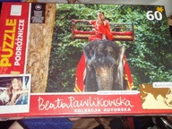 Puzzle 60 elem. KAMBOŻA - seria Podróżnicze Beata Pawlikowska, , folia