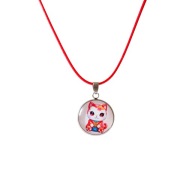 Wisiorek "Kotka w kimonie"