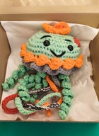 Szydełkowa meduza handmade – maskotka, dekoracja