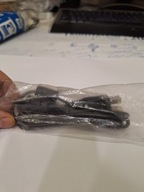 kabel usb - usb z wtykami usb A i usb B długości 1m czarny.