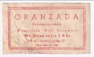 WWG Warszawa Radzymińska 27 Karasiewicz oranżada sprzedaż prywatna