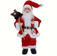 Mikołaj z workiem 30cm figurka dekoracja ozdoba świąteczna na prezent