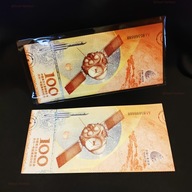 Unikatowy Banknot Kolekcjonerski Misja Tianwen-1 na Marsa UNC UV Smart