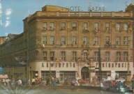 POZNAŃ - HOTEL BAZAR - NEON - KAWIARNIA - FONTANNA - SKODA - FIAT 126P
