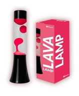 Lampka lawowa z różową magmą świetna ozdoba prezent na walentynki