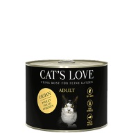 CAT'S LOVE Huhn - kurczak z olejem lnianym i pokrzywą (200g)