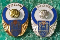 ODZNAKA POZPN - ZŁOTA - SREBRNA - 2 SZTUKI - KOMPLET