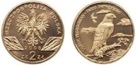 moneta sokół wędrowny 2 zł menniczy 2008 rok