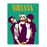 "Nirvana" – Kultowy Plakat Rockowej Legendy