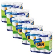 PAPIER TOALETOWY ALMUSSO BIG BIAŁY 3W 40 ROLEK - ZESTAW 5 SZTUK
