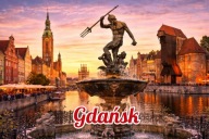 Magnes na Lodówkę miasto - Gdańsk