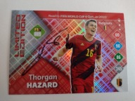 Karta panini autograf Belgia Thorgen Hazard Road to Katar 2022 Limited XXL