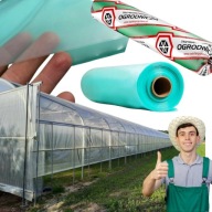 FOLIA TUNELOWA OGRODNICZA MOCNA UV4 6x7 MOCNA 4 SEZONOWA TRÓJWARSTWOWA