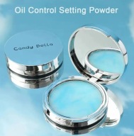 NIEBIESKI PUDER DO TWARZY, MATUJĄCY, CANDY BELLA WODOODPORNY, HIT TIKOTKA!