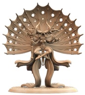 Desert Thorn Cierń Pustyni Demon Czarnoksiężniczka Pinup RPG Druk 3D NSFW