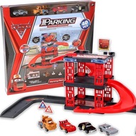 Duży Garaż Parking Auta + 4 Samochodziki Zestaw