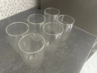 Szklanki termiczne do latte kawy 450ml 6 sztuk