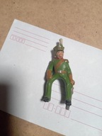 Stara Zabawka Żołnierzyk PRL Dragon Zielony