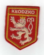 Naszywka PRL - Herb Kłodzko