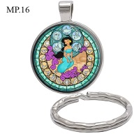 Brelok do kluczy/ka - Alladyn - Księżniczka Jasmine - ozdobna zawieszka