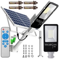 Lampa uliczna 1200 W 6000 lm zasilanie bateryjne, solarne