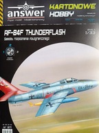 Answer 3/2024 samolot RF-84F THUNDERFLASH