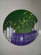 Praca artystyczna na płycie winylowej