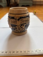 stary kufel kamionkowy do wina z regionu Westerwald koniec XIX wieku