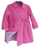 Płaszczyk wiosna/jesień (2KOK) róż r110