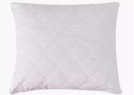 GRUBA PODUSZKA DO SPANIA 70X80 CM ANTYALERGICZNA PIKOWANA SILIKONOWA BIAŁA
