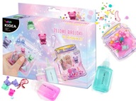 Żelowe breloki DIY Kidea - stwórz je sam! | 3 breloki + żel i ozdoby