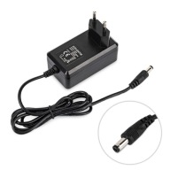 Zasilacz Sieciowy Ładowarka 24V AC/DC Czarny Uniwersalny Adapter