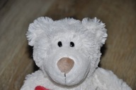 pluszak maskotka Miś Misio z serduchem Love mesage 24 cm