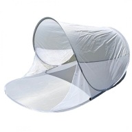 NAMIOT PLAŻOWY NA PLAŻĘ SAMOROZKŁADAJĄCY PARAWAN ETUI 200x120x90 cm SZARY