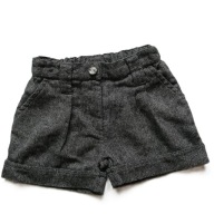 TOPOLINO tweedowe szorty z wełną do rajstop 92 cm